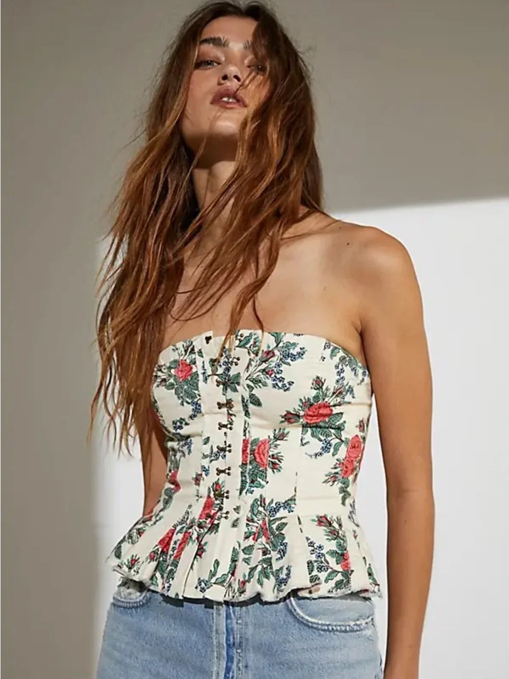 Free People Lights Out Corset